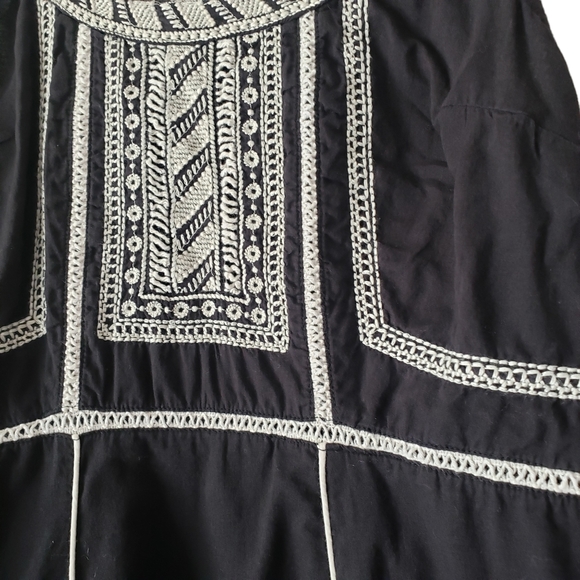 Free People Black Sleeveless Mini Dress - Picture 3 of 13
